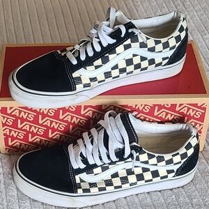 Vans Old Skool Checkerboard Shoe